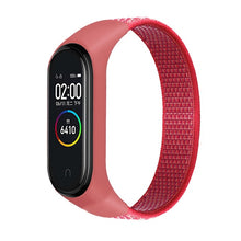 Load image into Gallery viewer, Bracelet for mi band 5 6 Strap Nylon Sport loop watch Belt pulsera correa Miband strap Wristband for xiaomi Mi band 4 3 Bracelet
