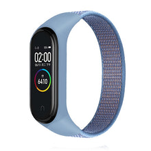 Load image into Gallery viewer, Bracelet for mi band 5 6 Strap Nylon Sport loop watch Belt pulsera correa Miband strap Wristband for xiaomi Mi band 4 3 Bracelet
