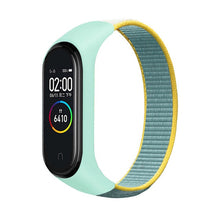 Load image into Gallery viewer, Bracelet for mi band 5 6 Strap Nylon Sport loop watch Belt pulsera correa Miband strap Wristband for xiaomi Mi band 4 3 Bracelet
