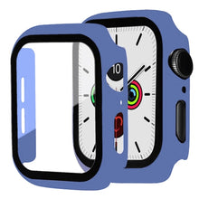 Load image into Gallery viewer, Cover for apple watch case 44mm 40mm 38mm 42mm iwatch case screen protector bumper Tempered Glass apple watch series 6 se 5 4 3
