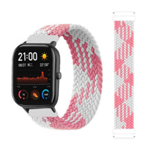 Load image into Gallery viewer, 20mm 22mm Braided Solo Loop For Amazfit GTS 2/2e/GTS2 Mini/GTR 42mm 47mm/GTR2/2e/stratos 2/3 Bracelet Watch Amazfit Bip Strap
