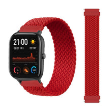 Load image into Gallery viewer, 20mm 22mm Braided Solo Loop For Amazfit GTS 2/2e/GTS2 Mini/GTR 42mm 47mm/GTR2/2e/stratos 2/3 Bracelet Watch Amazfit Bip Strap
