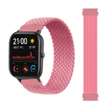 Load image into Gallery viewer, 20mm 22mm Braided Solo Loop For Amazfit GTS 2/2e/GTS2 Mini/GTR 42mm 47mm/GTR2/2e/stratos 2/3 Bracelet Watch Amazfit Bip Strap
