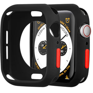 Candy Soft Silicone Case for Apple Watch 6 SE 5 4 3 2 1 42MM 38MM Cover Protection Shell for iWatch 4 5 6 3 2 40MM 44MM  Bumper