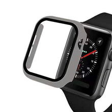 Load image into Gallery viewer, Glass+case For Apple Watch serie 6 5 4 3 SE 44mm 40mm iWatch Case 42mm 38mm bumper Screen Protector+cover apple watch Accessorie
