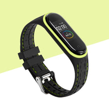 Load image into Gallery viewer, Silicone Smart watchband For Xiaomi Mi band 6 5 4 3 Sport belt For mi band 3/4/5 replacement bracelet for Amazfit band 5 strap
