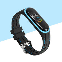 Load image into Gallery viewer, Silicone Smart watchband For Xiaomi Mi band 6 5 4 3 Sport belt For mi band 3/4/5 replacement bracelet for Amazfit band 5 strap
