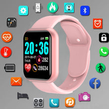 Load image into Gallery viewer, Digital Smart sport watch Women watches digital led electronic wristwatch Bluetooth fitness wristwatch Men kids hours hodinky
