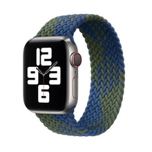 Load image into Gallery viewer, Solo Nylon Braid Strap for Apple Watch Band 6 se 5 4 3 44mm 40mm 38mm 42mm Elastic Sports Bracelet for IWatch Series 6 5 4 3 2 1
