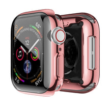 Load image into Gallery viewer, Screen Protector For Apple Watch 6 case 44MM 40MM Full TPU bumper Iwatch Cover 42mm 38MM accessories for iwatch series 5 4 3 2 1
