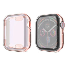 Load image into Gallery viewer, Screen Protector For Apple Watch 6 case 44MM 40MM Full TPU bumper Iwatch Cover 42mm 38MM accessories for iwatch series 5 4 3 2 1
