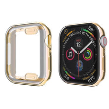 Load image into Gallery viewer, Screen Protector For Apple Watch 6 case 44MM 40MM Full TPU bumper Iwatch Cover 42mm 38MM accessories for iwatch series 5 4 3 2 1
