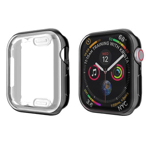 Screen Protector For Apple Watch 6 case 44MM 40MM Full TPU bumper Iwatch Cover 42mm 38MM accessories for iwatch series 5 4 3 2 1